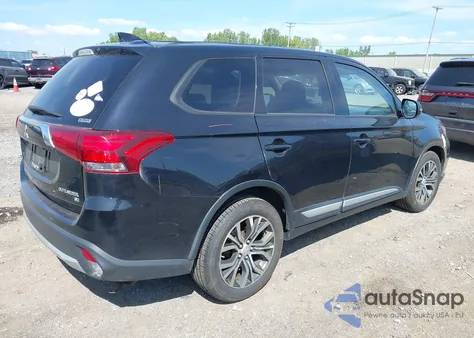 2017 Mitsubishi Outlander Se from USA, damaged, VIN JA4AZ3A31HZ032316